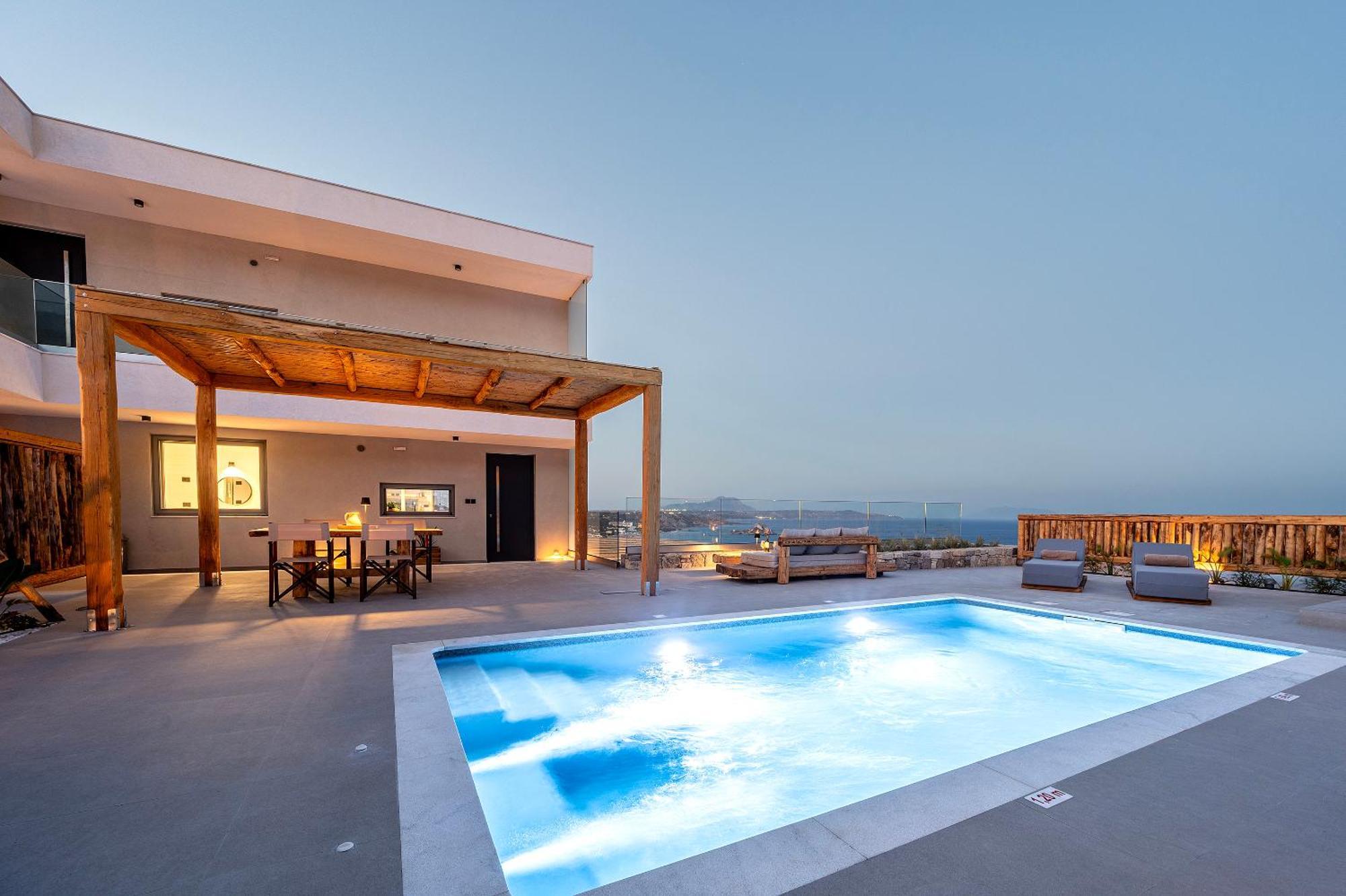 Апартаменты Mousonas Luxury Living Kampos  Экстерьер фото